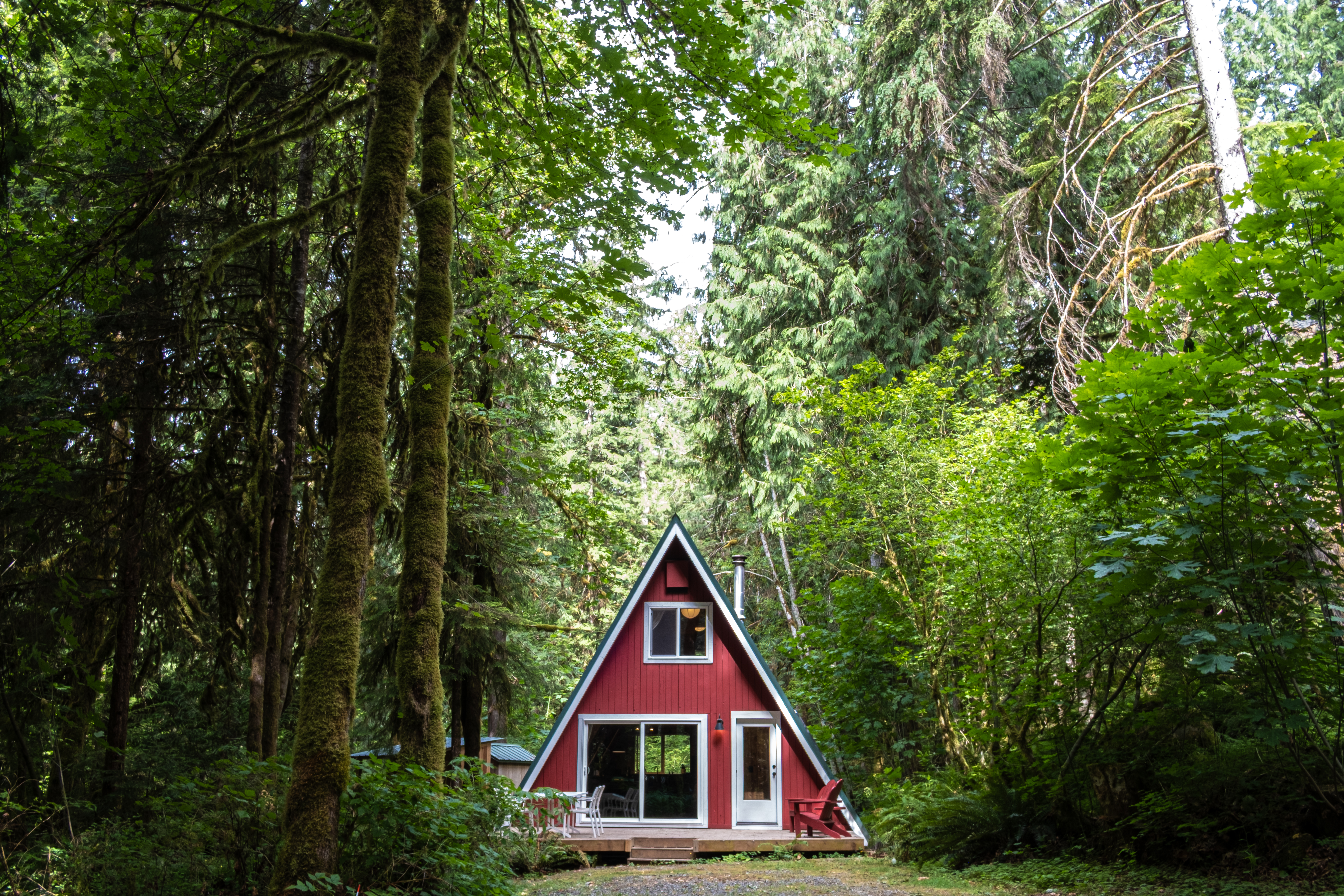Forest A-Frame & Sauna : Dog Friendly + Pool