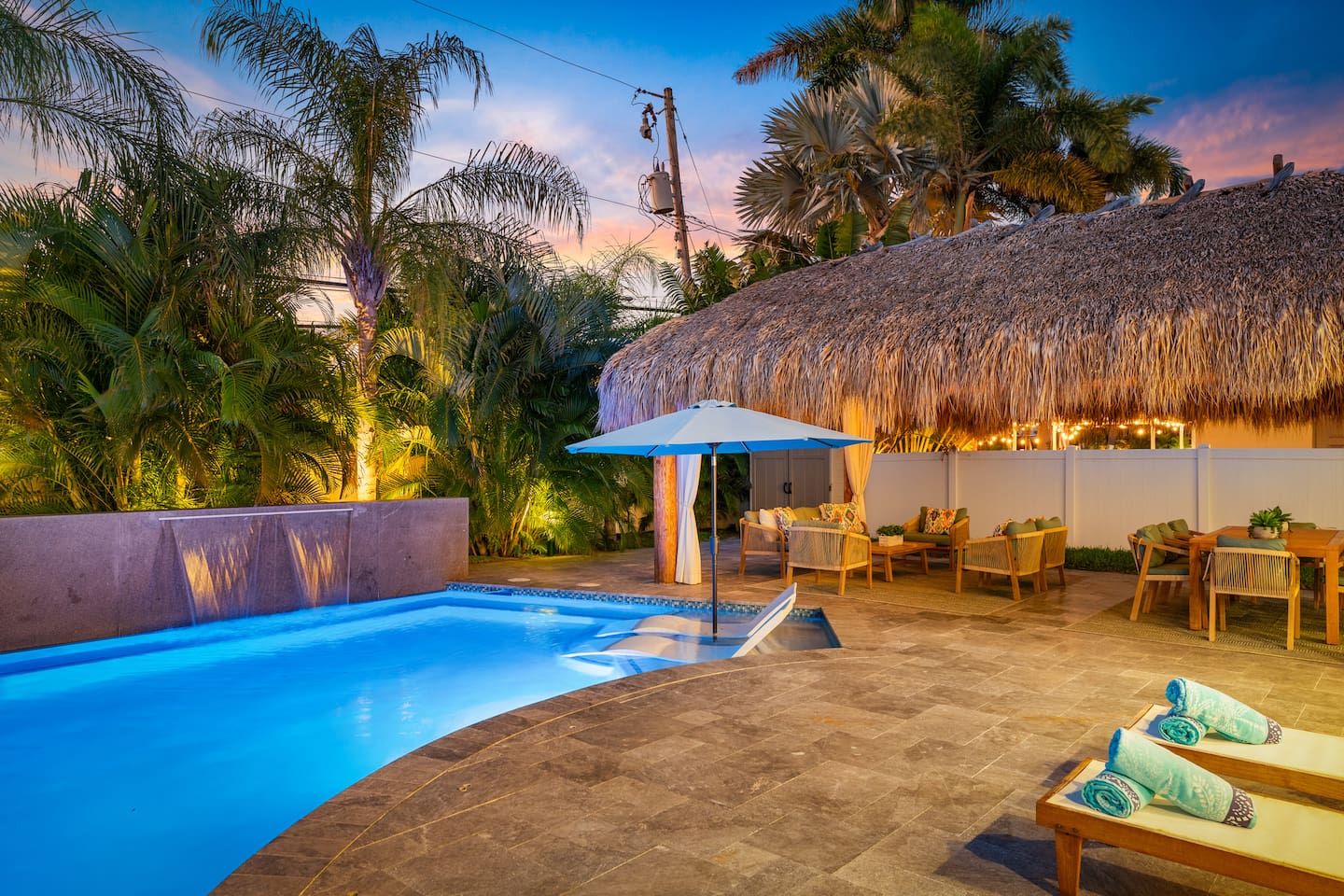 Luxury outdoor escape experience.