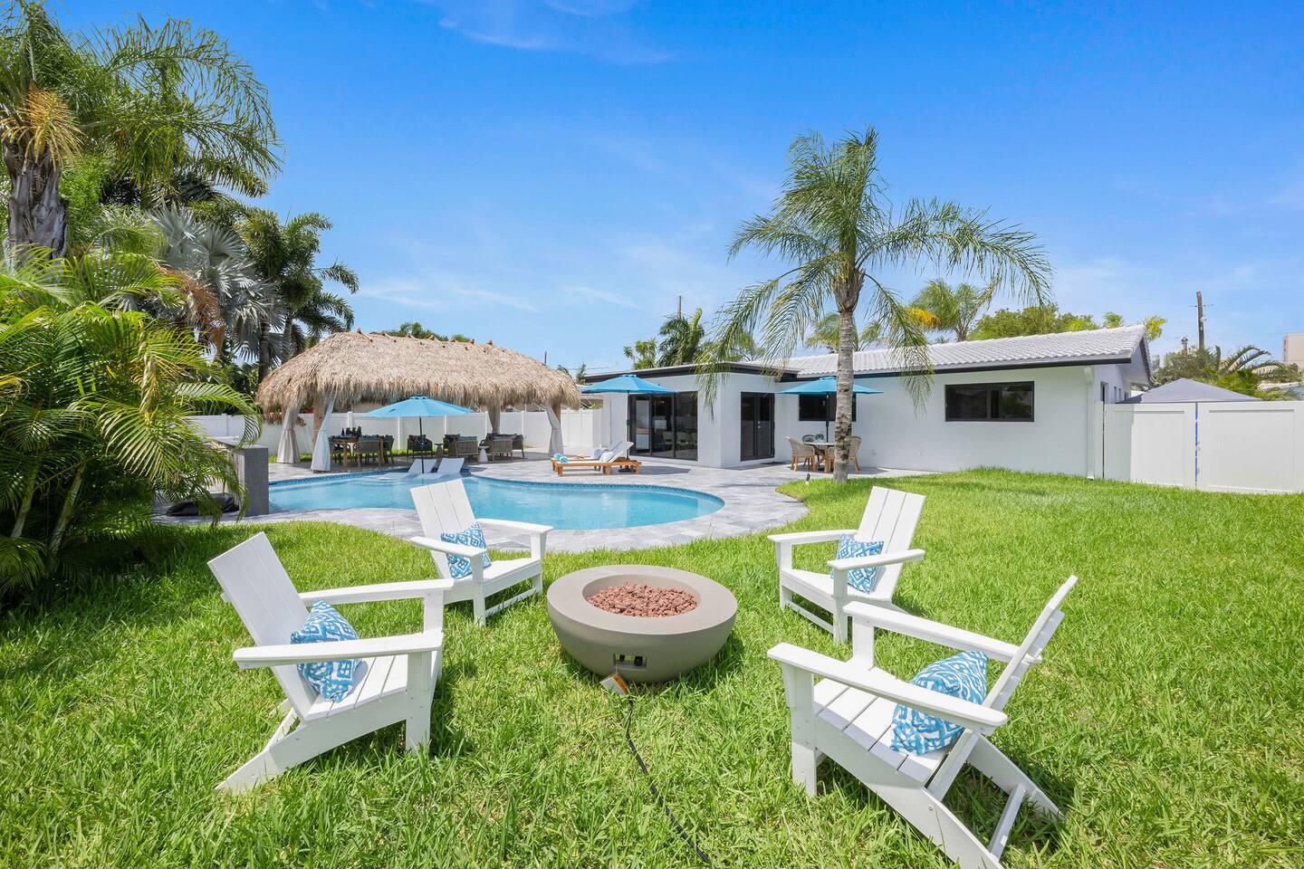 This beautiful home boasts a well-maintained yard and outdoor spaces creating an excellent choice for a peaceful residential stay