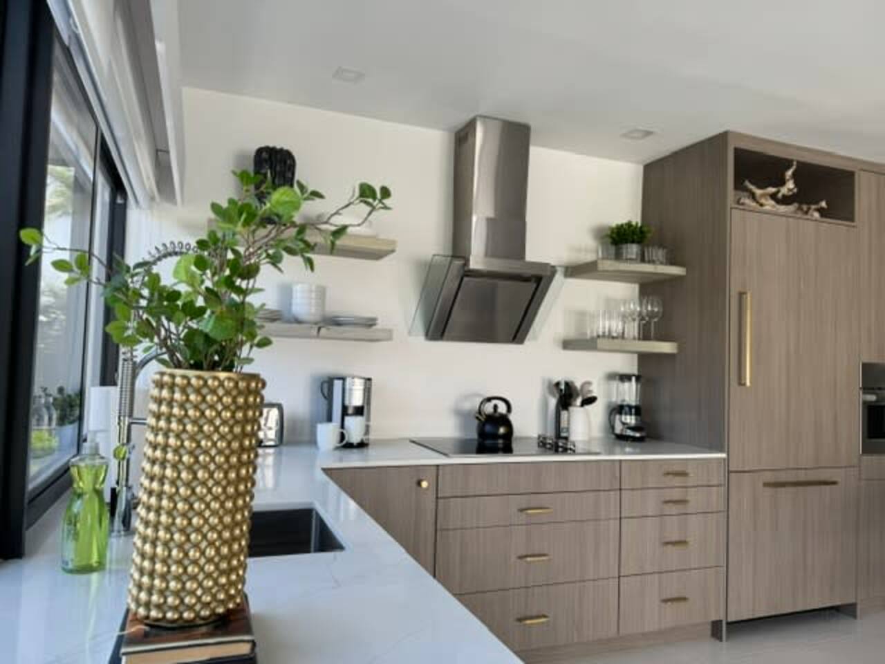 You’ll love the fully-equipped modern kitchen with a dishwasher