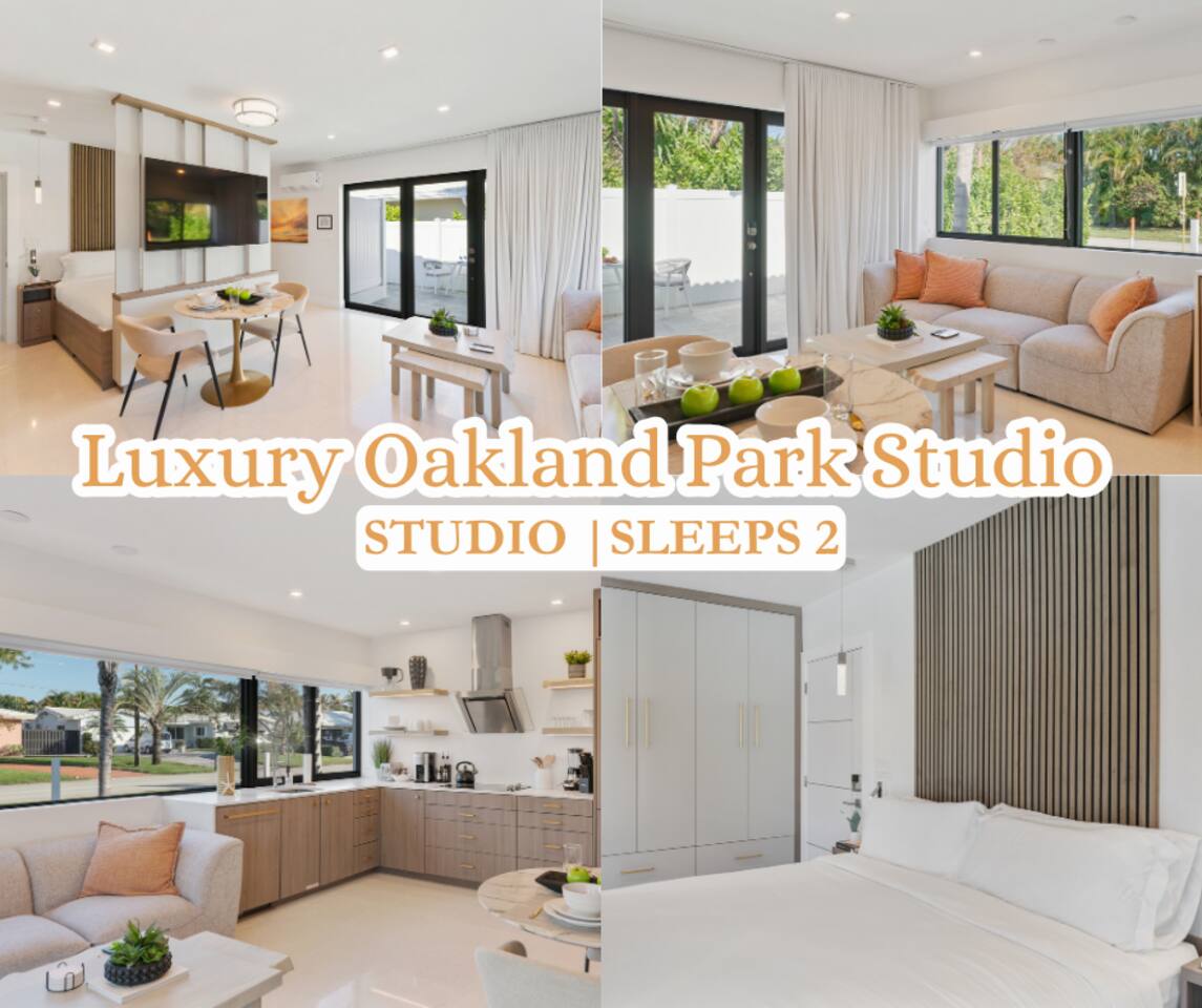 The open studio layout includes a charming dining nook for two, a Smart TV for entertainment, and a comfortable King bed tucked just beyond the living area.