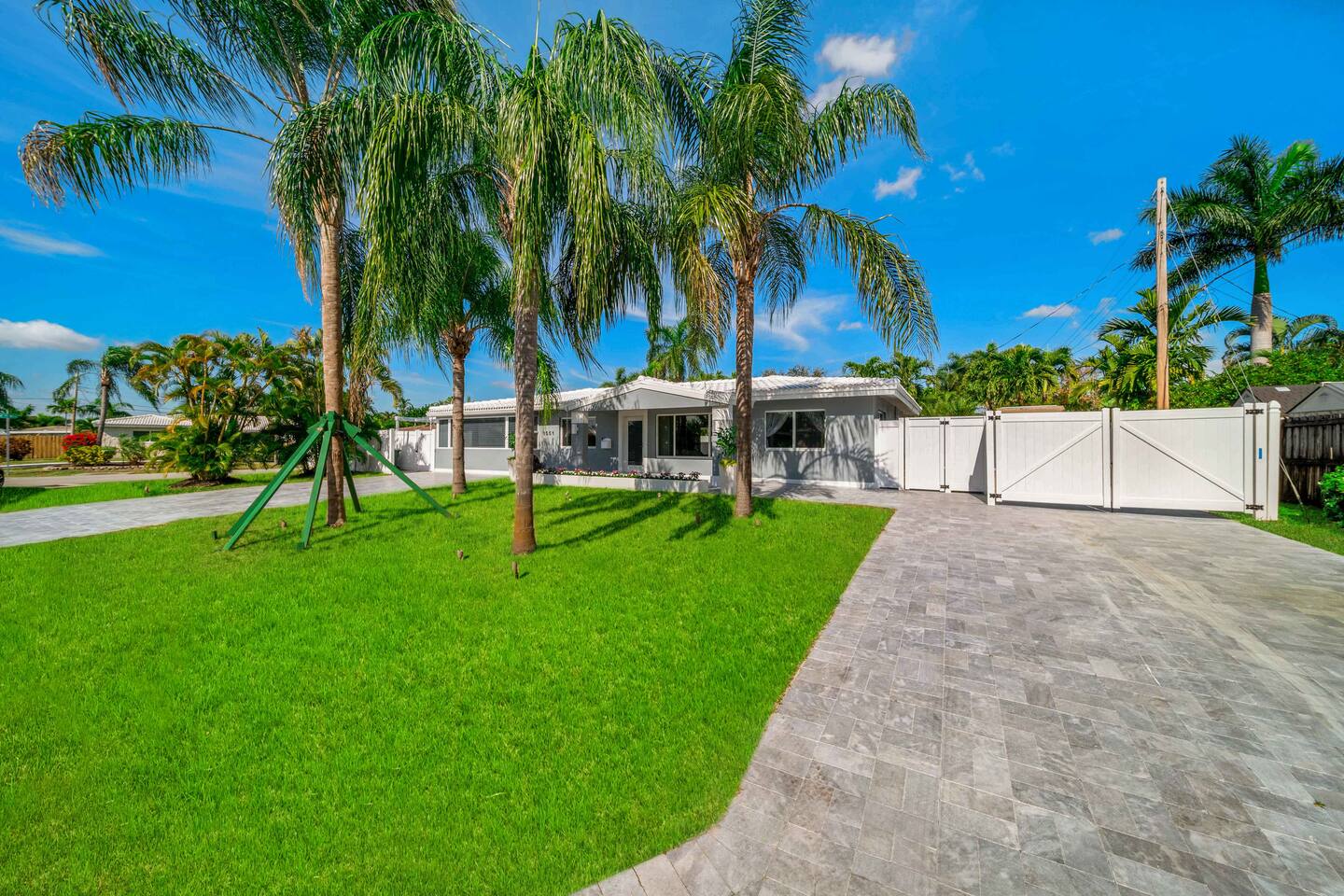 Driveway rightside