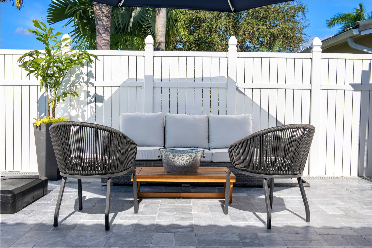 Exterior seating