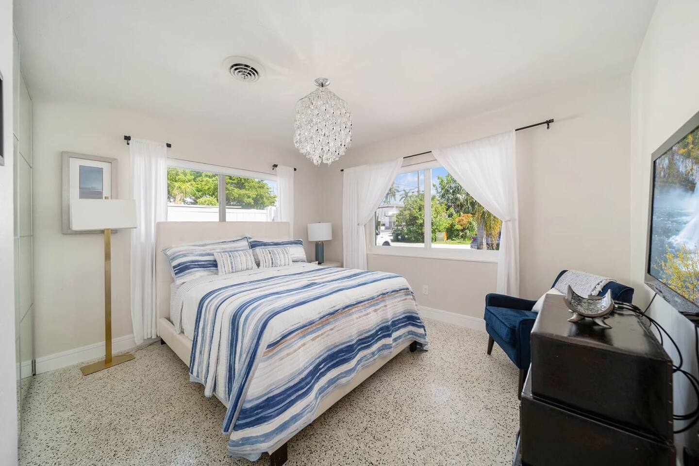 Bedroom 2 features a super plush queen bed!