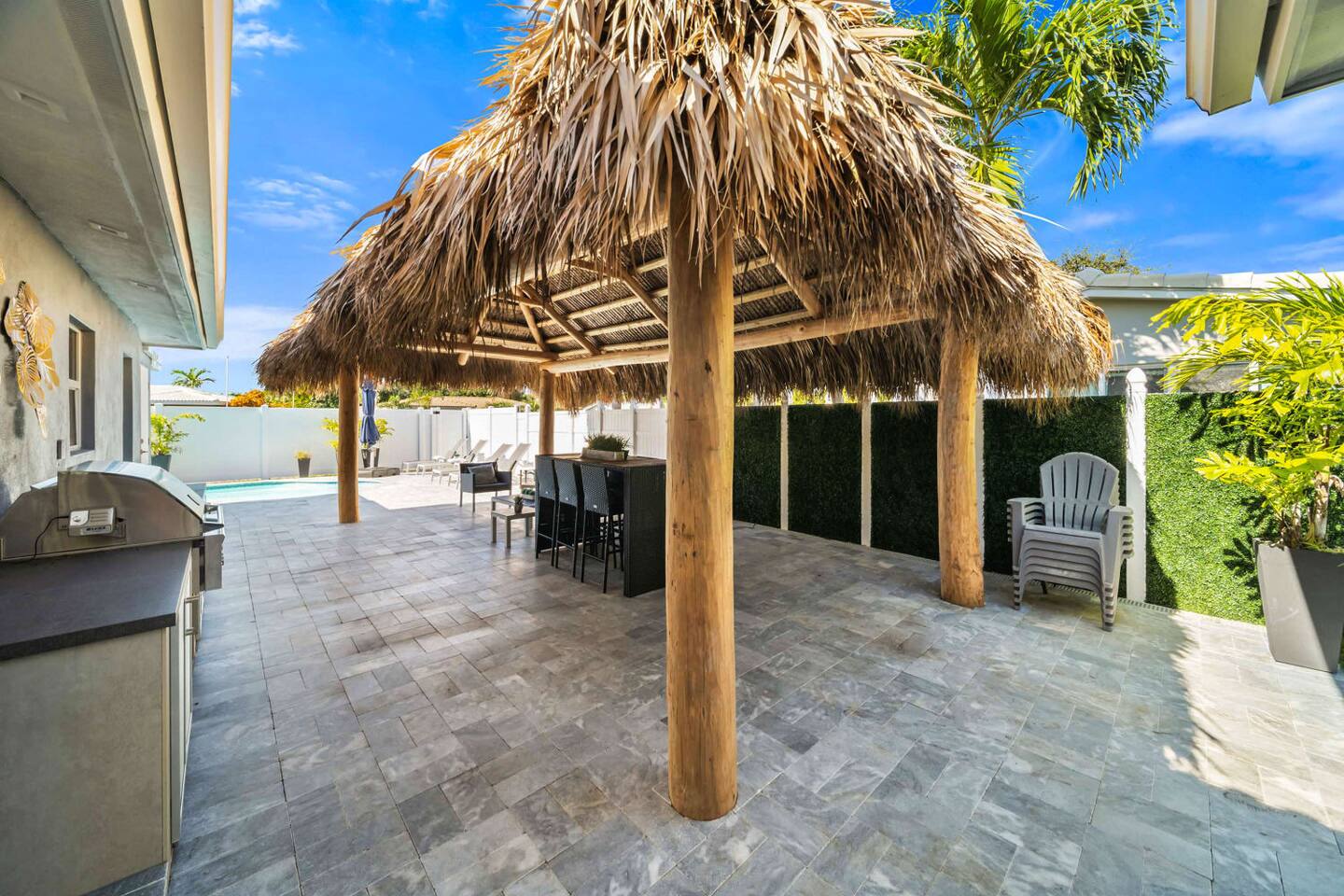 Welcome to our Tiki Hut in paradise!