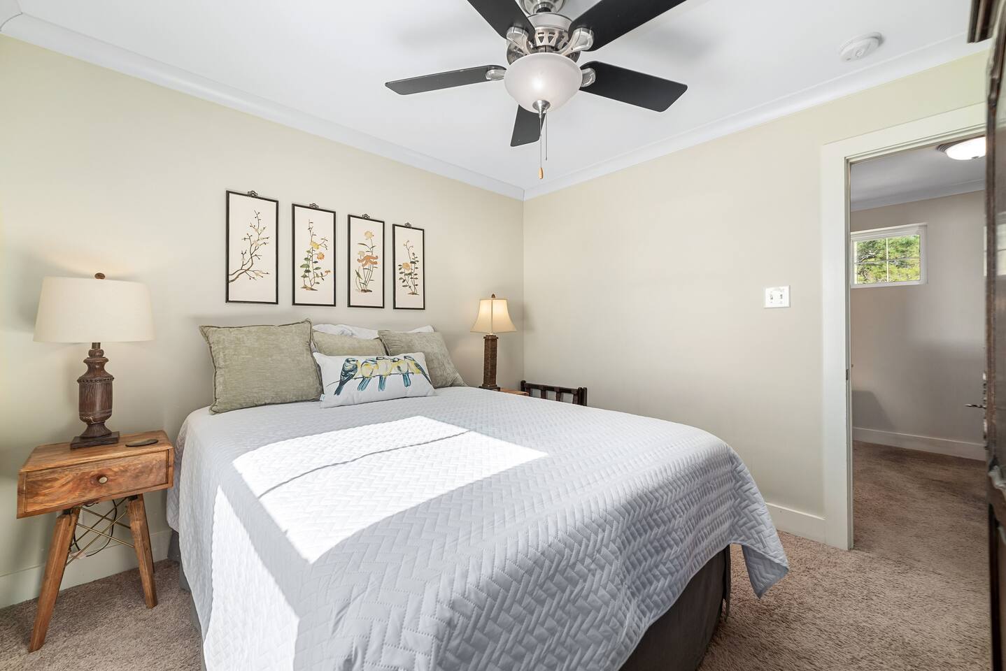 Wake up to serene views after a refreshing night sleep.