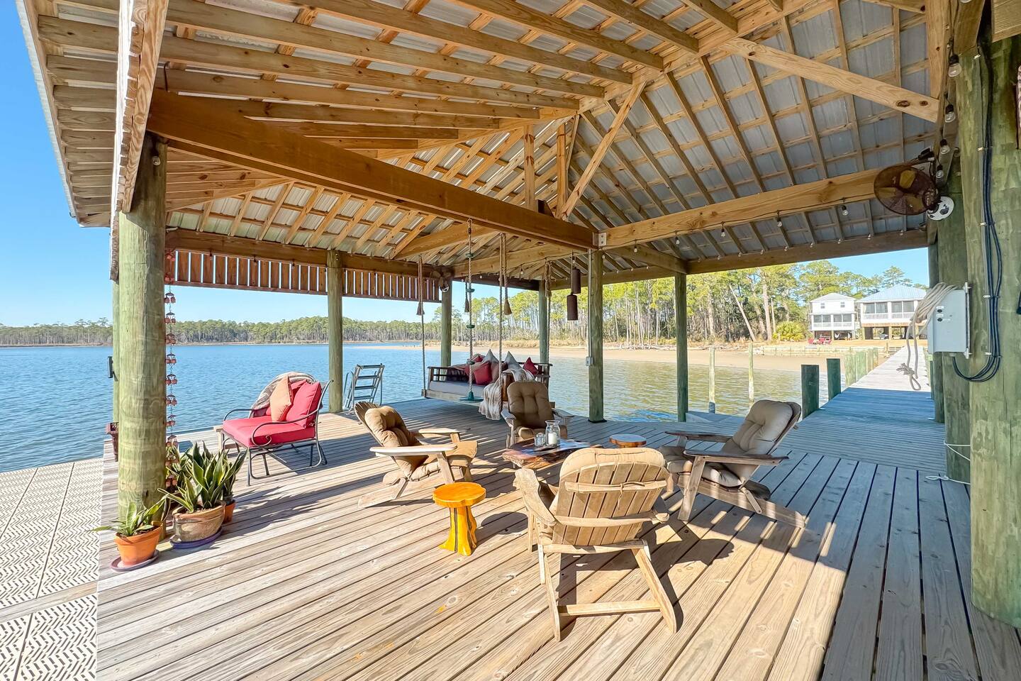 Fish, swim, or just relax and take in the stunning sunsets!