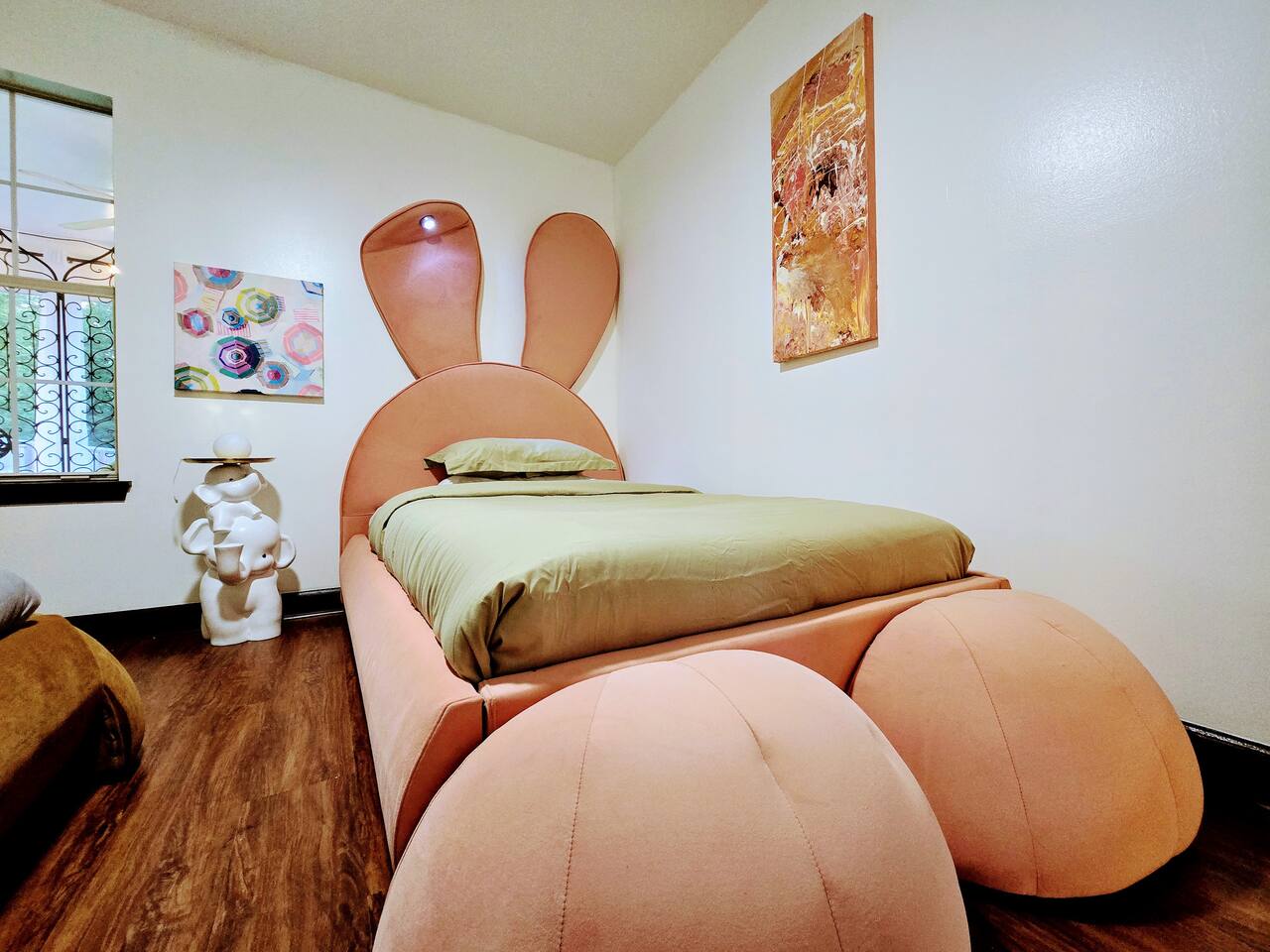 What more can be said!? The pictures say it all. The kiddos absolutely LOVE these beds! Say "good night" to the "time to go to bed" battle:)