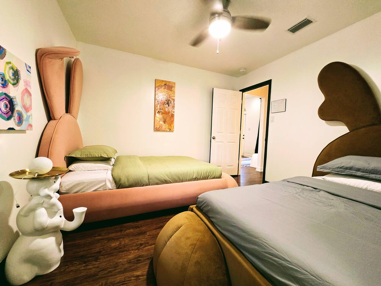 What more can be said!? The pictures say it all. The kiddos absolutely LOVE these beds! Say "good night" to the "time to go to bed" battle:)