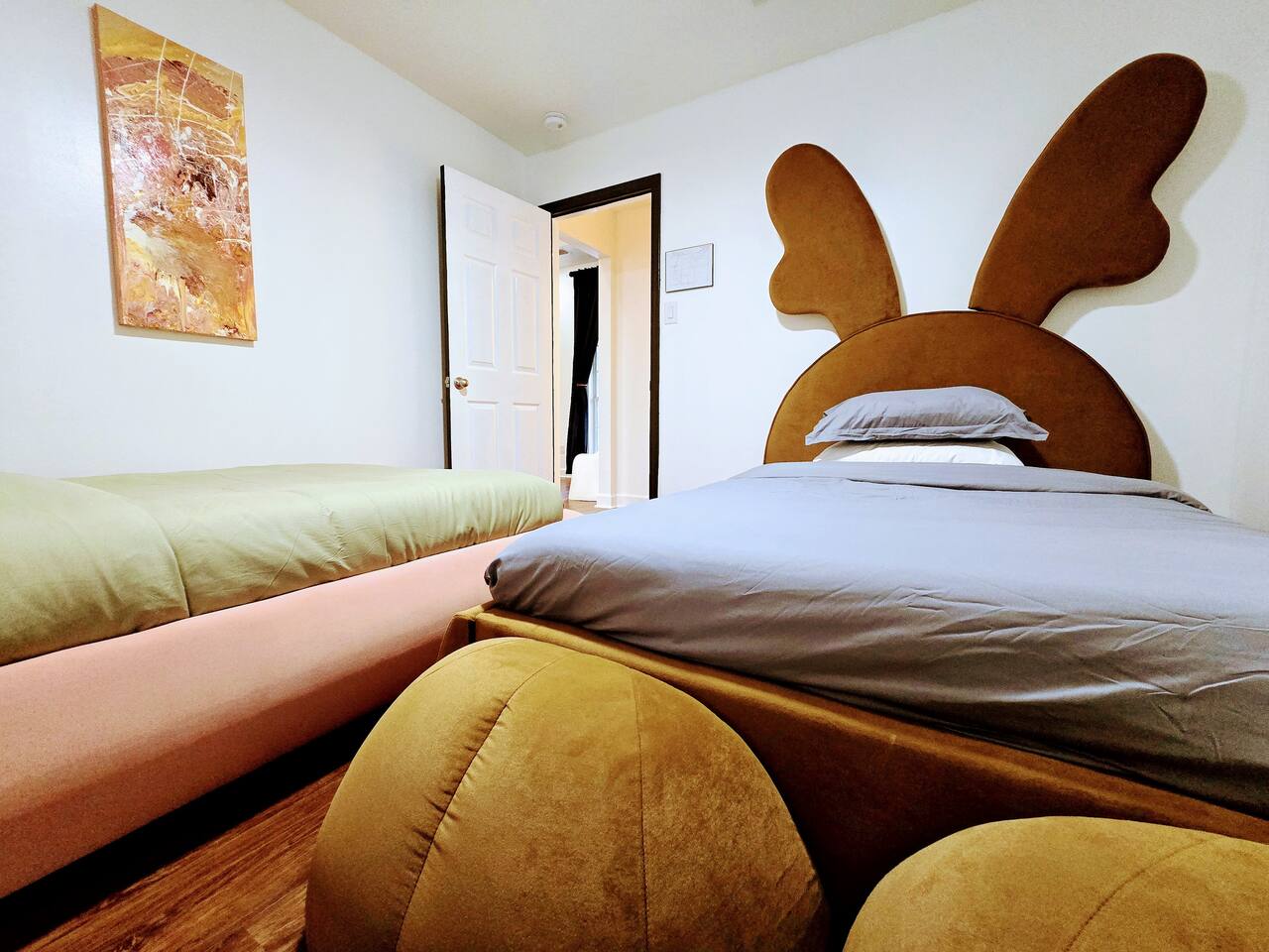 What more can be said!? The pictures say it all. The kiddos absolutely LOVE these beds! Say "good night" to the "time to go to bed" battle:)