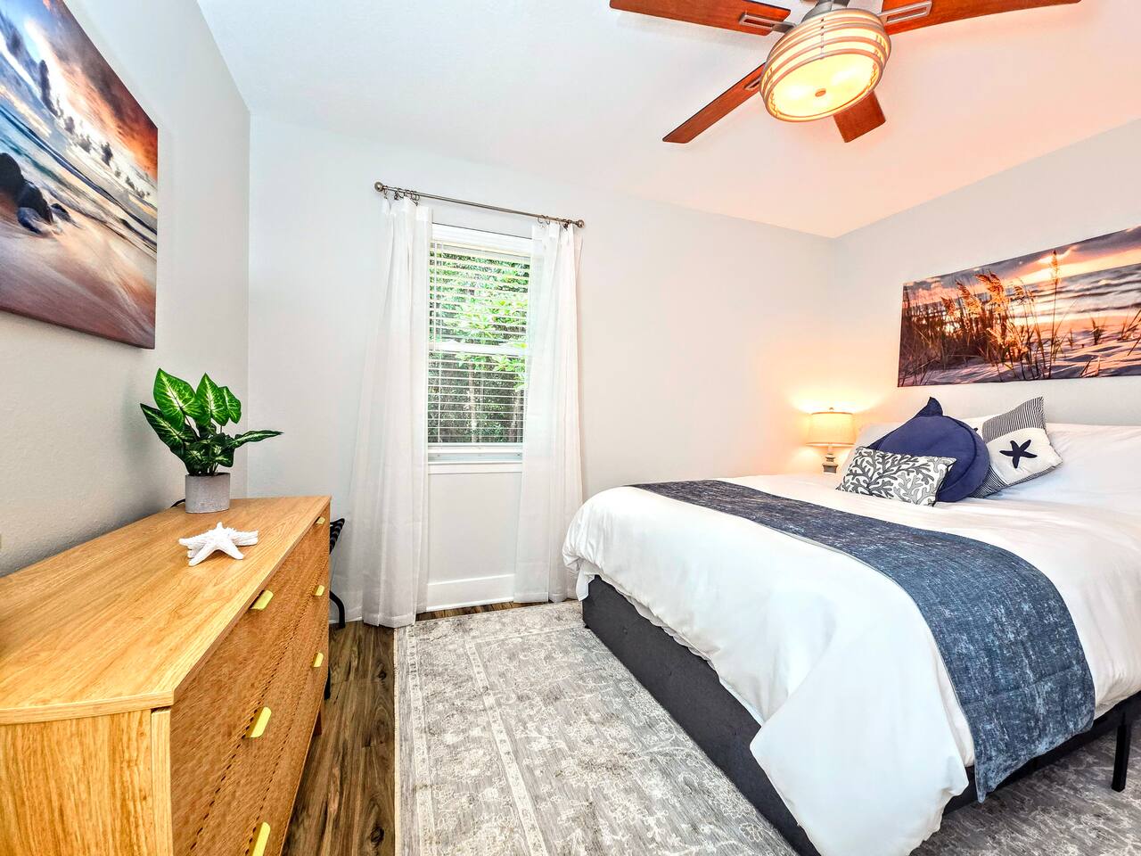 Queen bed