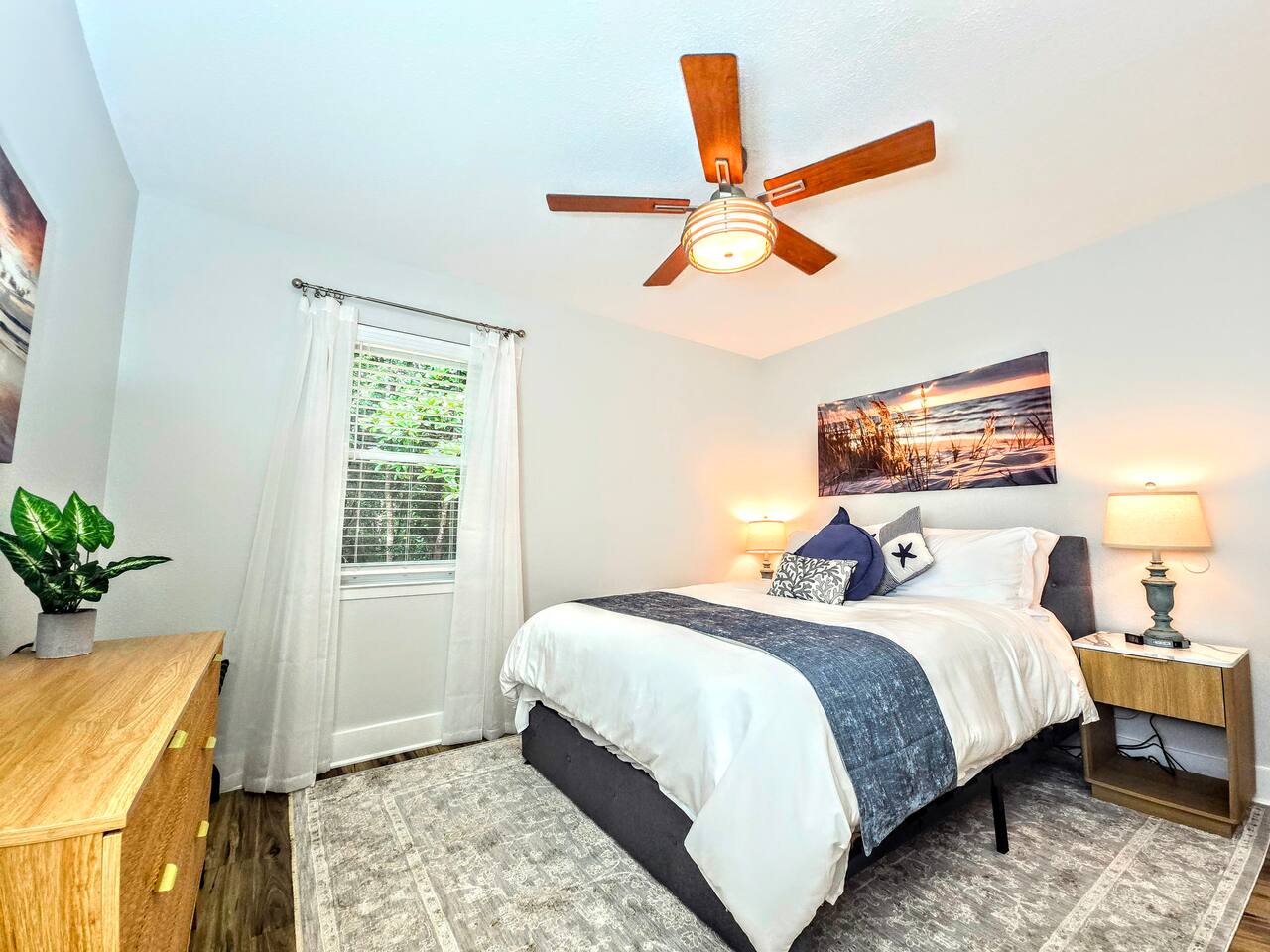Queen bed