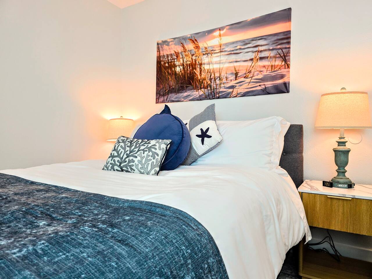 Queen bed