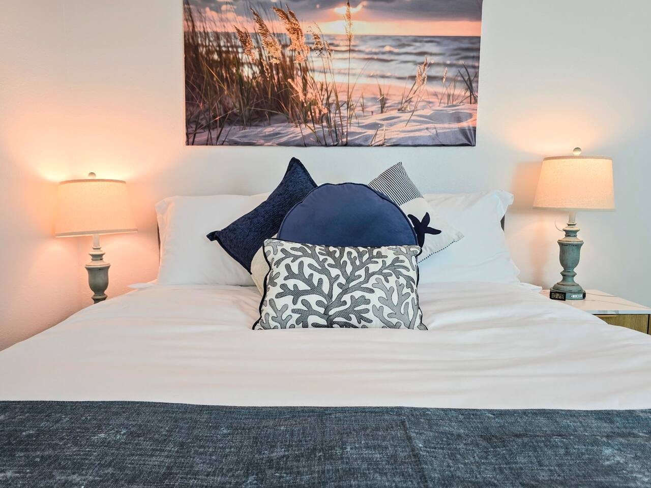 Queen bed
