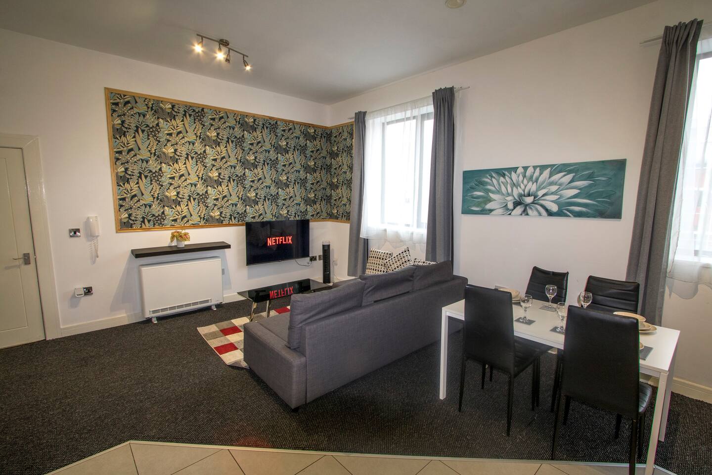 Modern and spacious 2BR flat