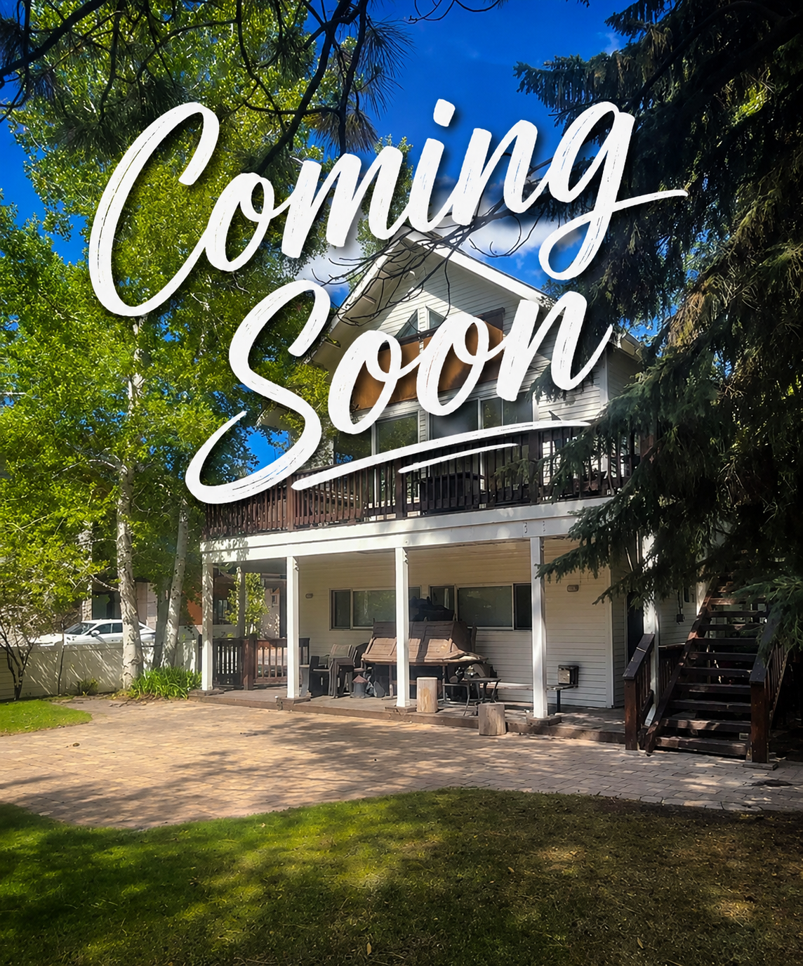 In-Town Ketchum Retreat with big yard and patio.
