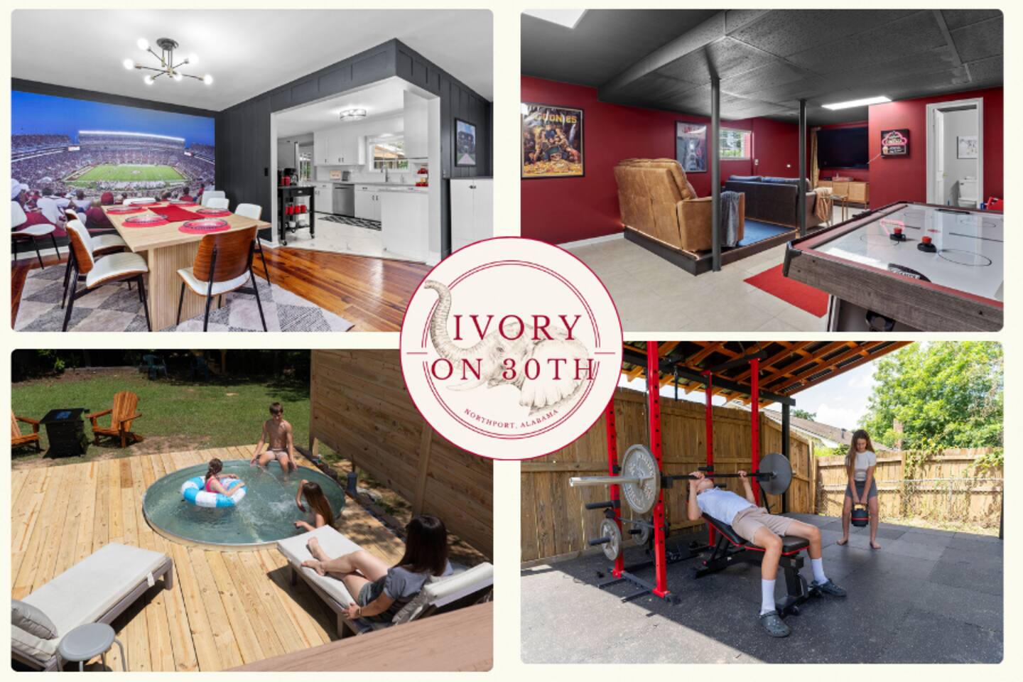 Ivory on 30th | Cowboy Pool, Gym, Movies, Games
