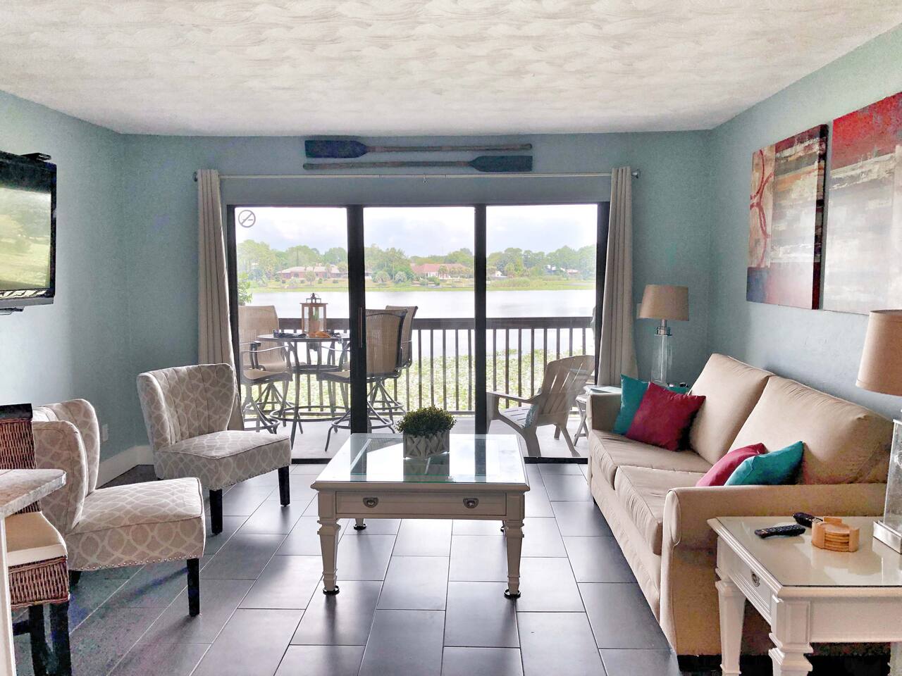 Beach, Pier Park, zen balcony & more