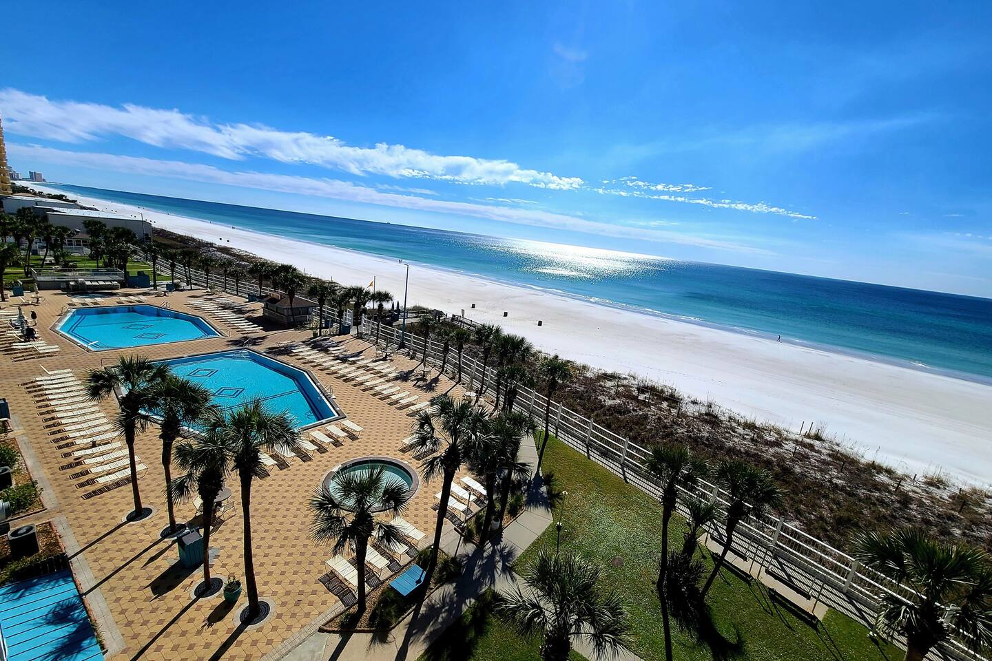 Beachfront Condo, Gulf View, Balcony, Beach Chairs