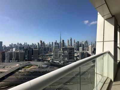 Skyline view from the balcony