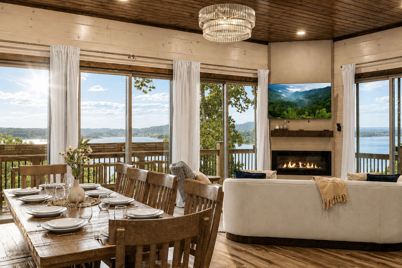LUXE-Lake&Mtn Views-Lake Access-Beach Access-Pool