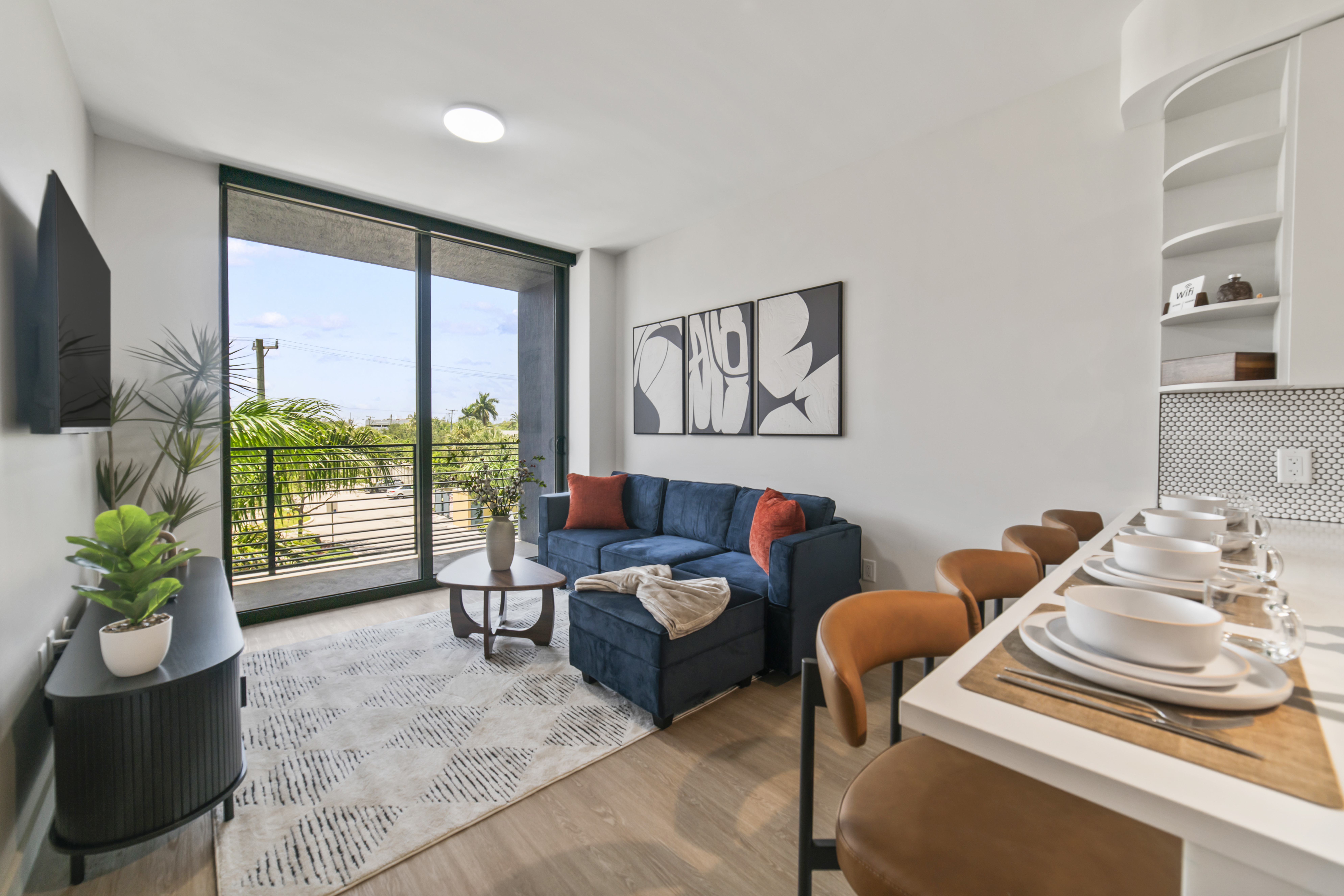 Furnished + Stocked 2nd Floor Guest Suite (with full access to amenities.)