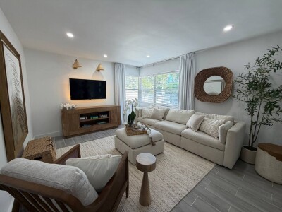 Minimalist Oasis w/ Private Backyard Retreat. rental in West Palm Beach