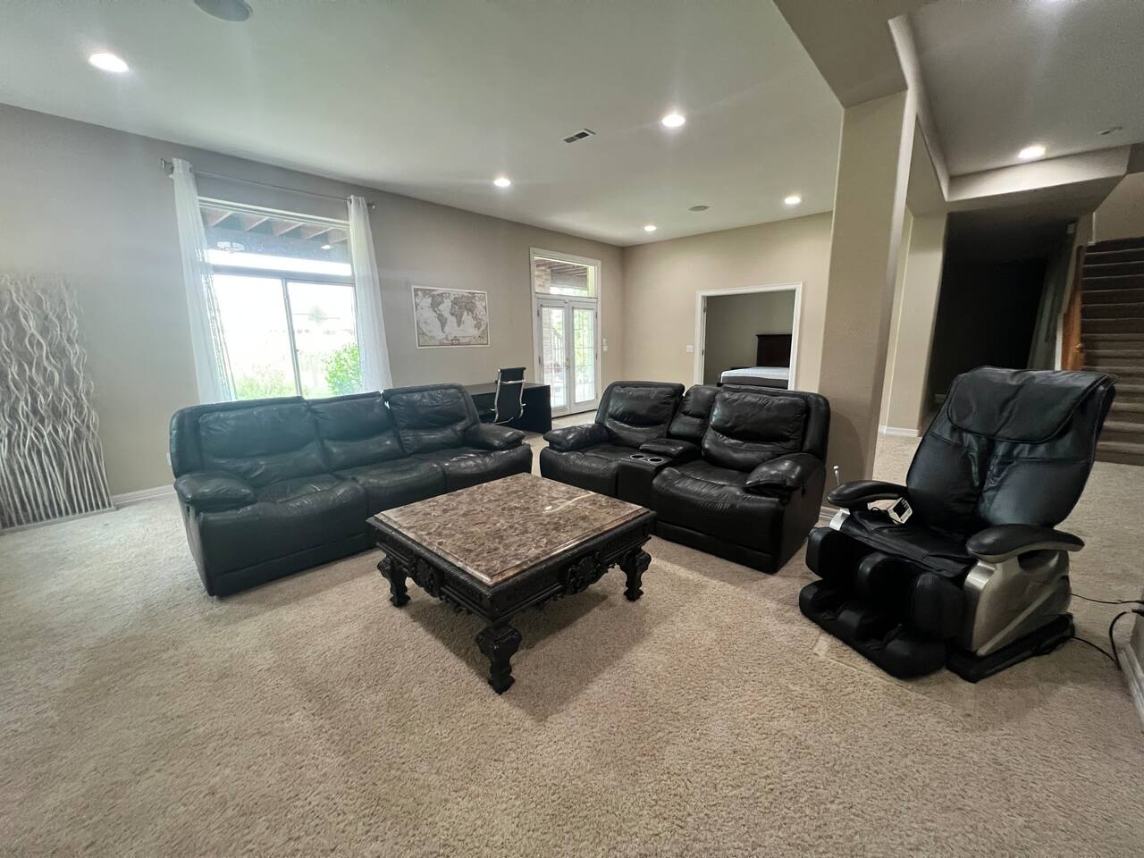 2BR/2BA Walkout Basement + Theater Room