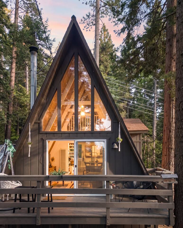 NEW Cedar + Ivy A-Frame w/ Forest Views