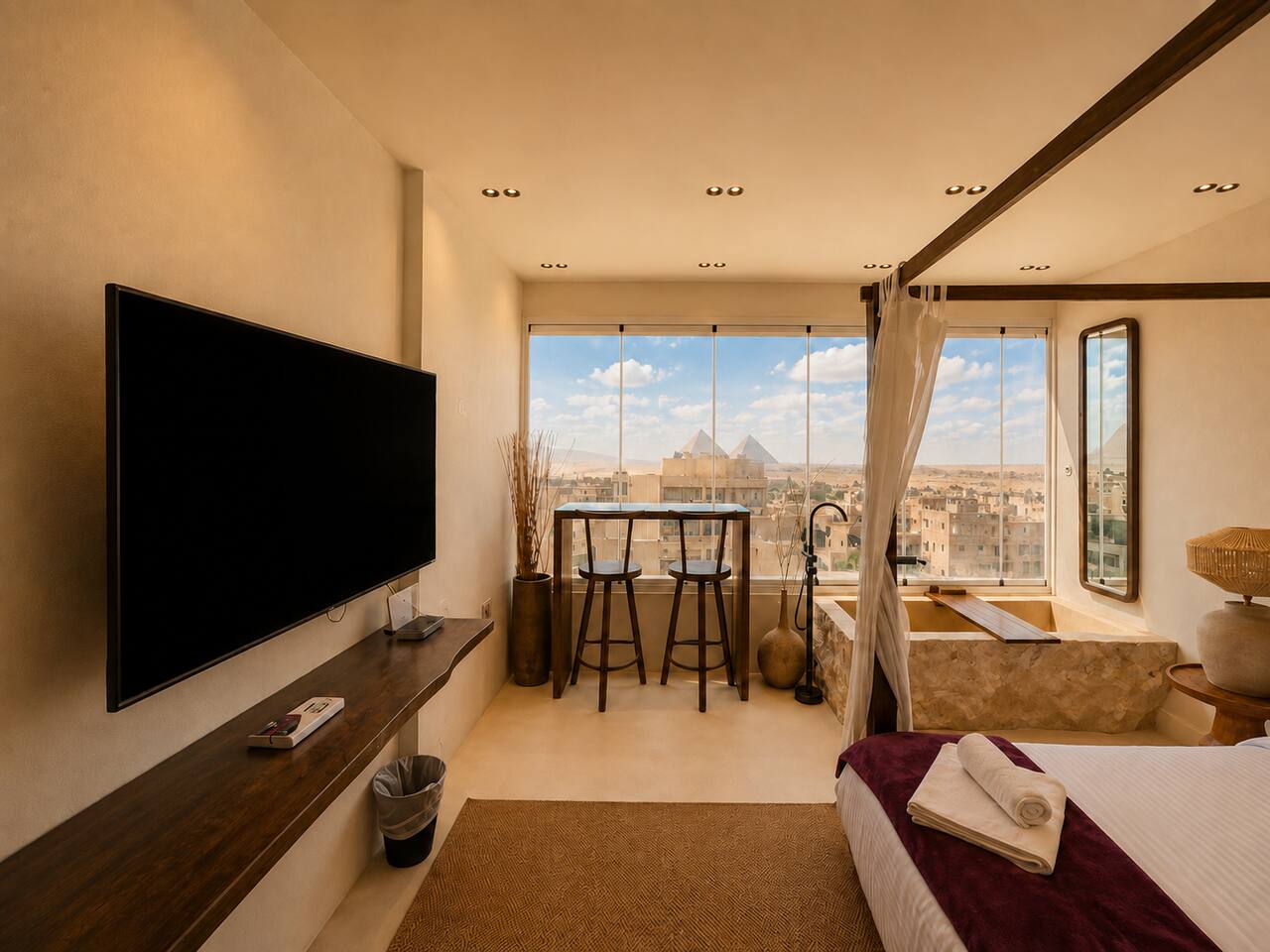 Pyramids Getaway For Couples and Solo Travelers