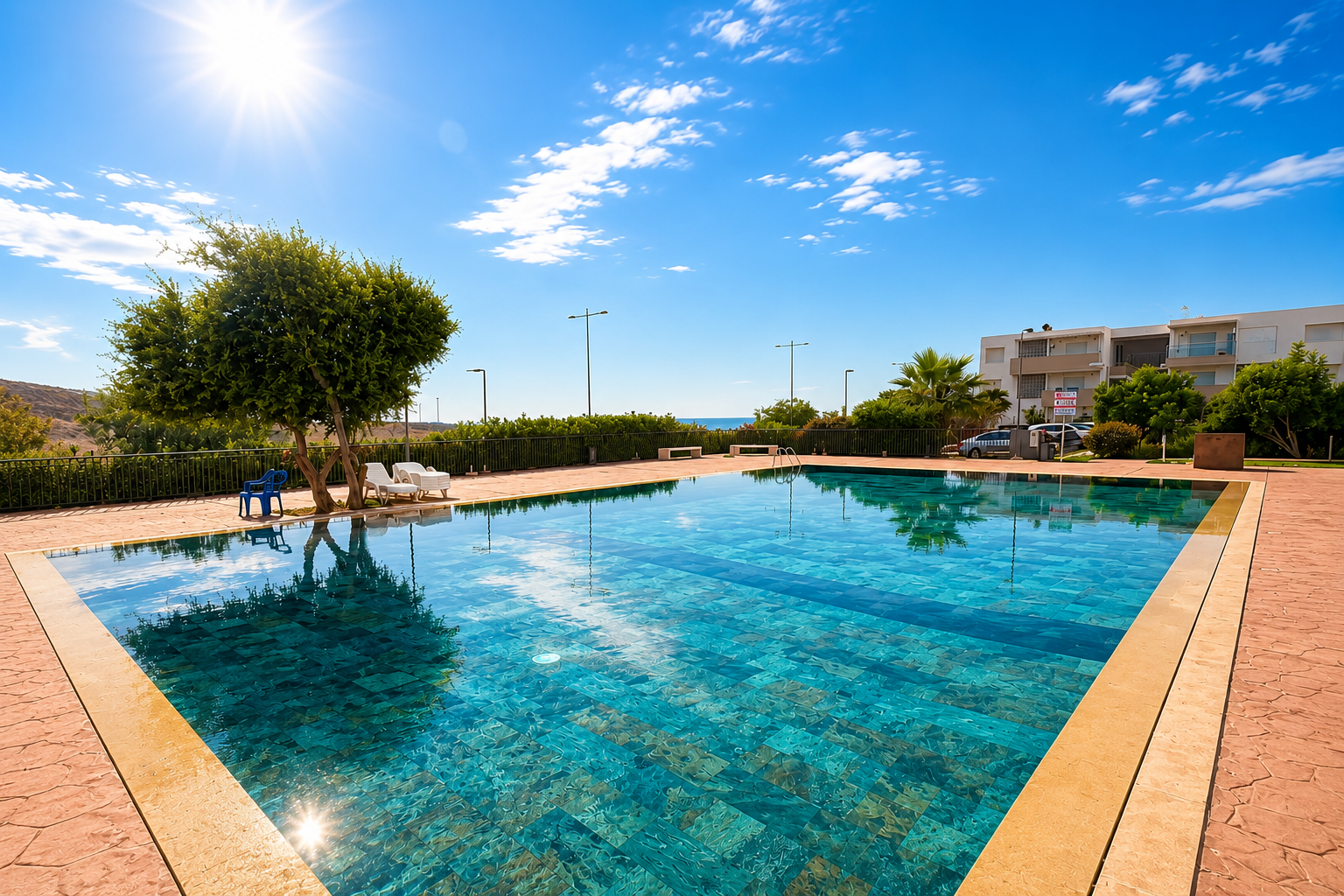 Family Sea View Balcony | Pools | 3BR | Playground