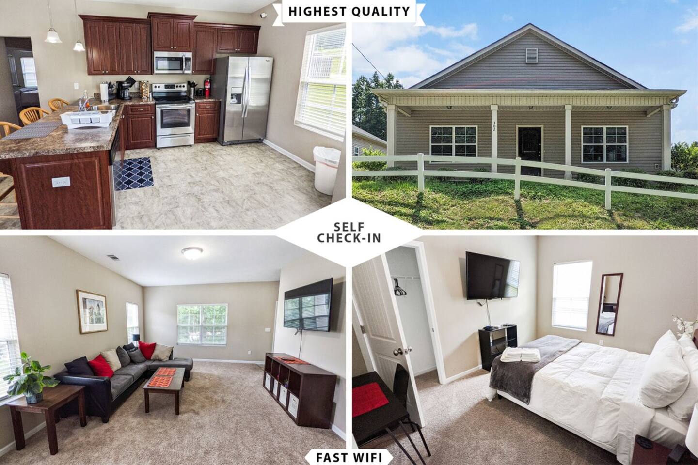 Royal Estate - Pets, Fast Wifi, Laundry, TVs