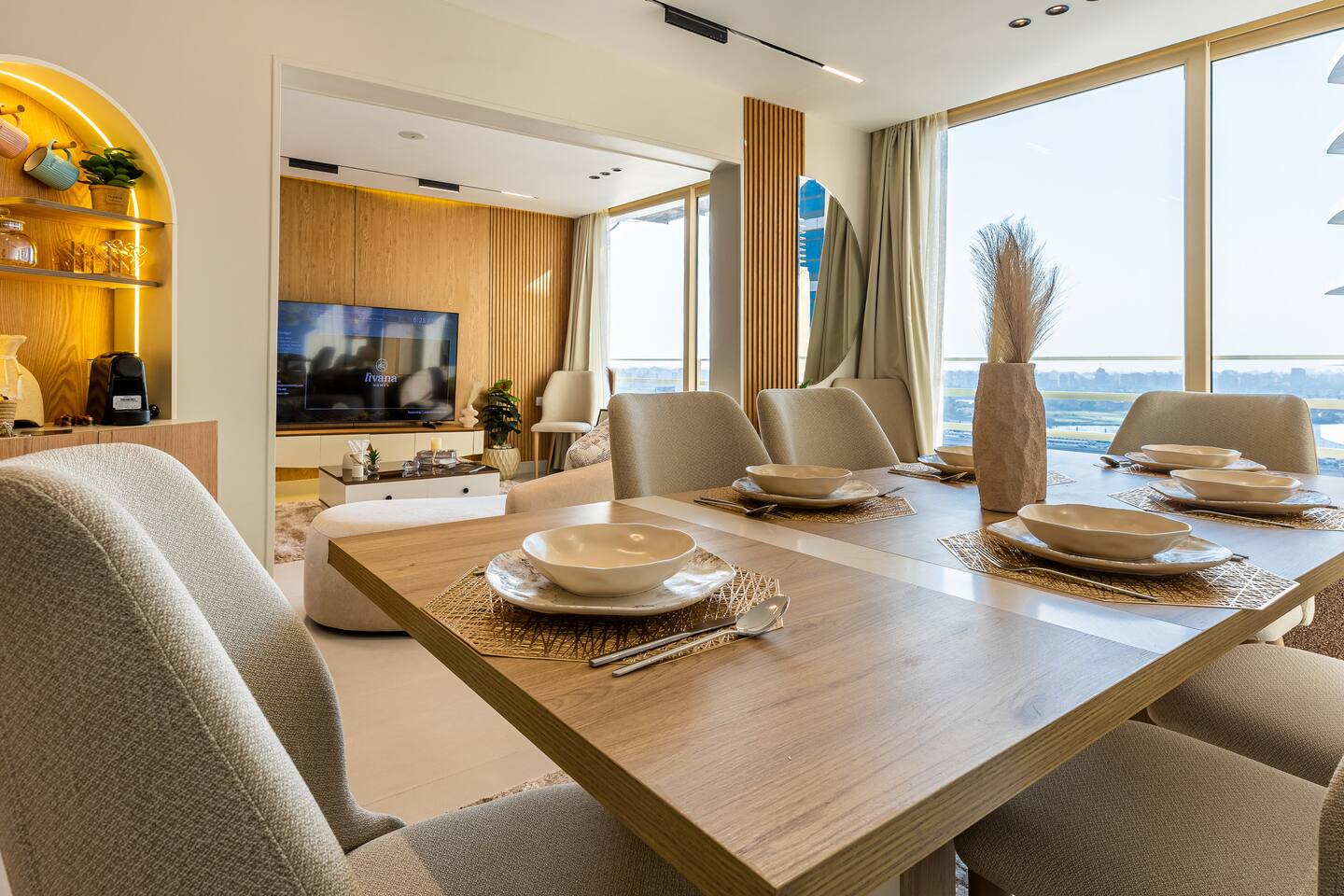 Panoramic Nile View | Luxury 3BR in Maadi photo 4