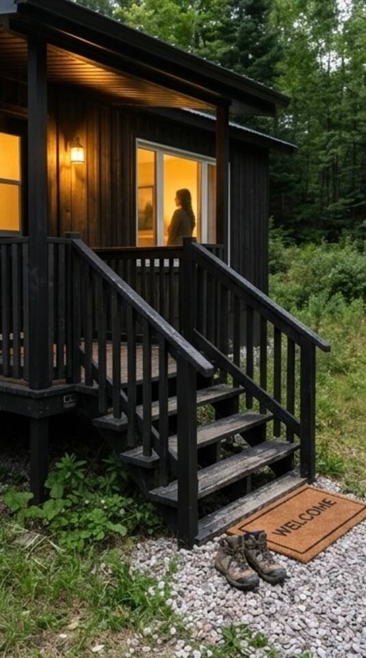 Zen Forest Retreat | Luxury Cabin in Nature