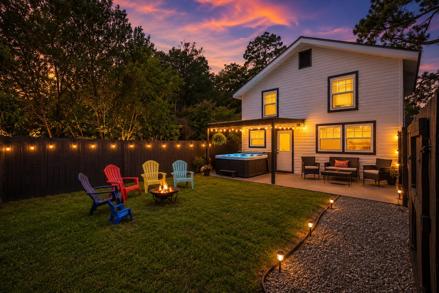 Duplex -Cozy Hot Tub Retreat Minutes from Downtown