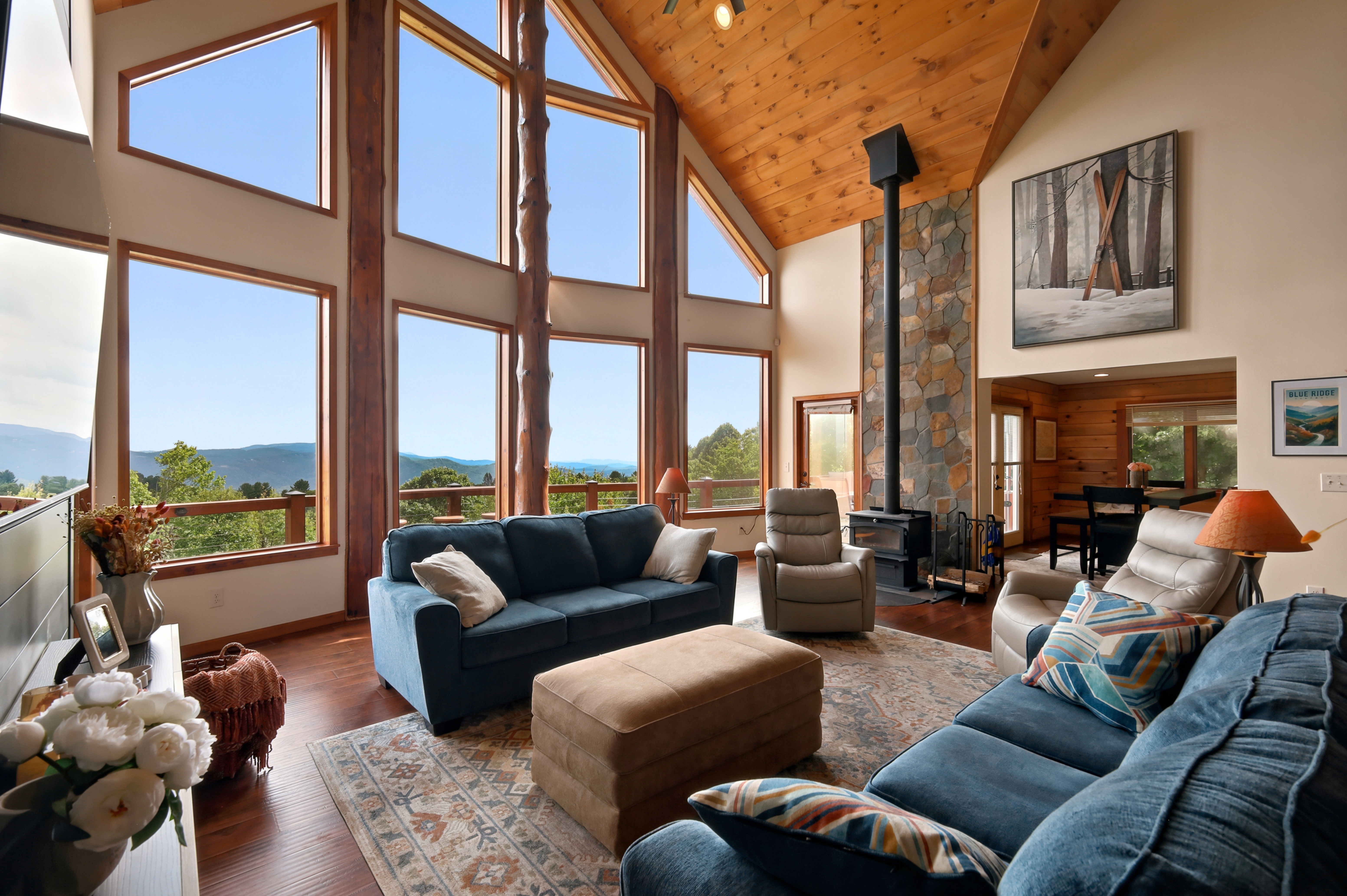 Parkway Place — Long-Range Mountain Views, Hot Tub & Game Room | Boone, NC