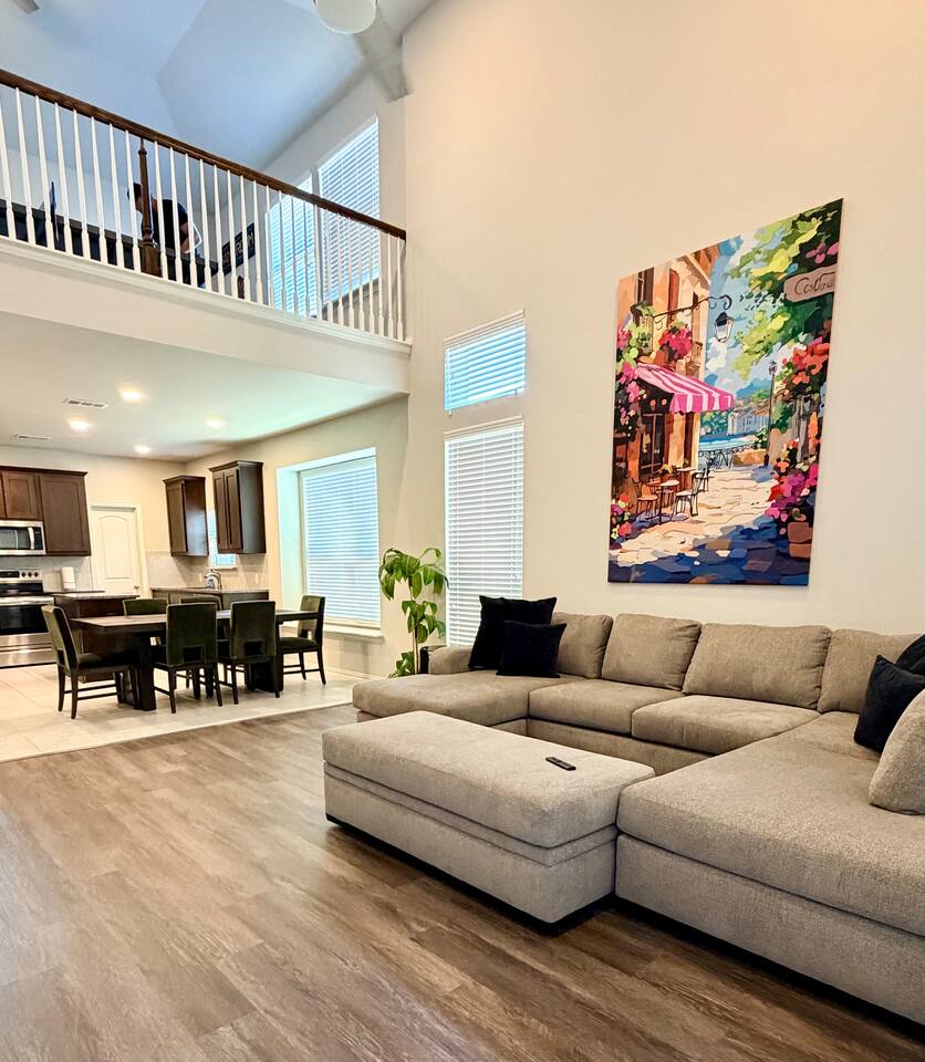 Bright Open-Concept 4BR Home Perfect for Families