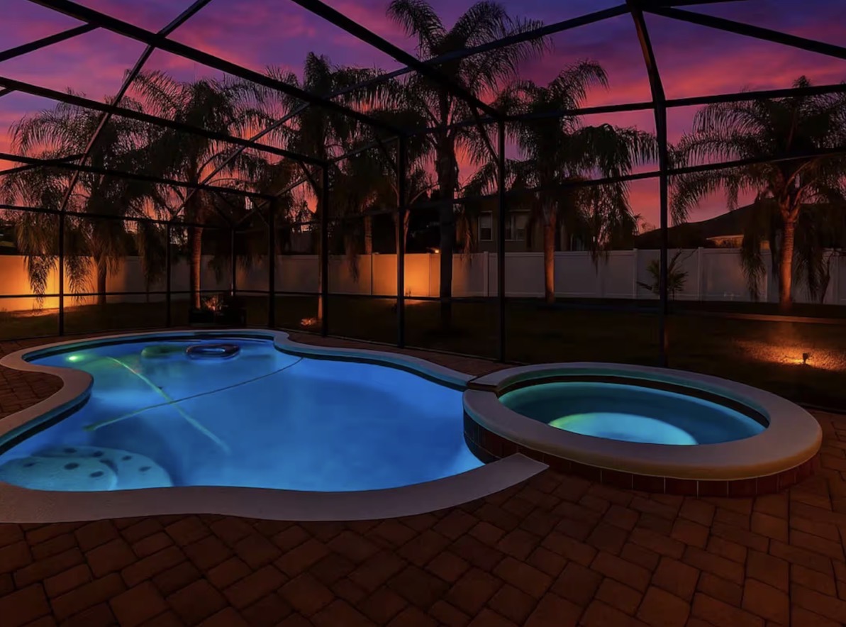 The Jedi Lounge/Pool/Spa/Arcade & Starry Night