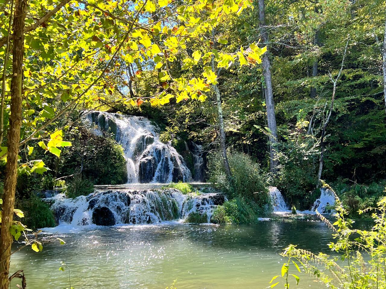 Beaverdam Falls, Top of the Rock