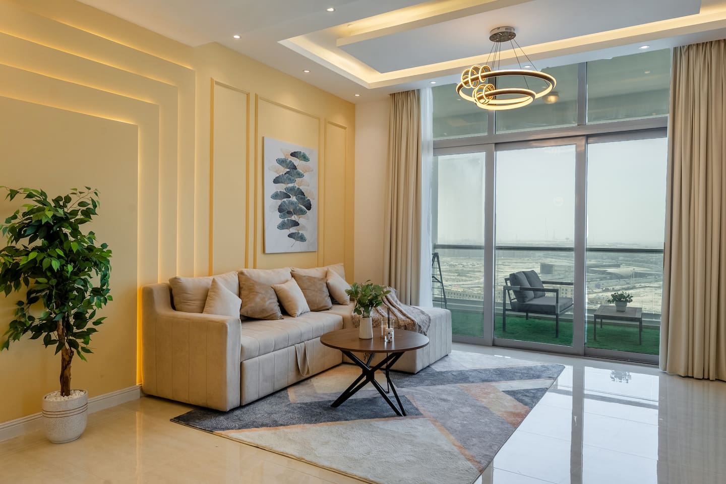 Spacious Haven in Dubai Marina, Fast WiFi- DEC2203