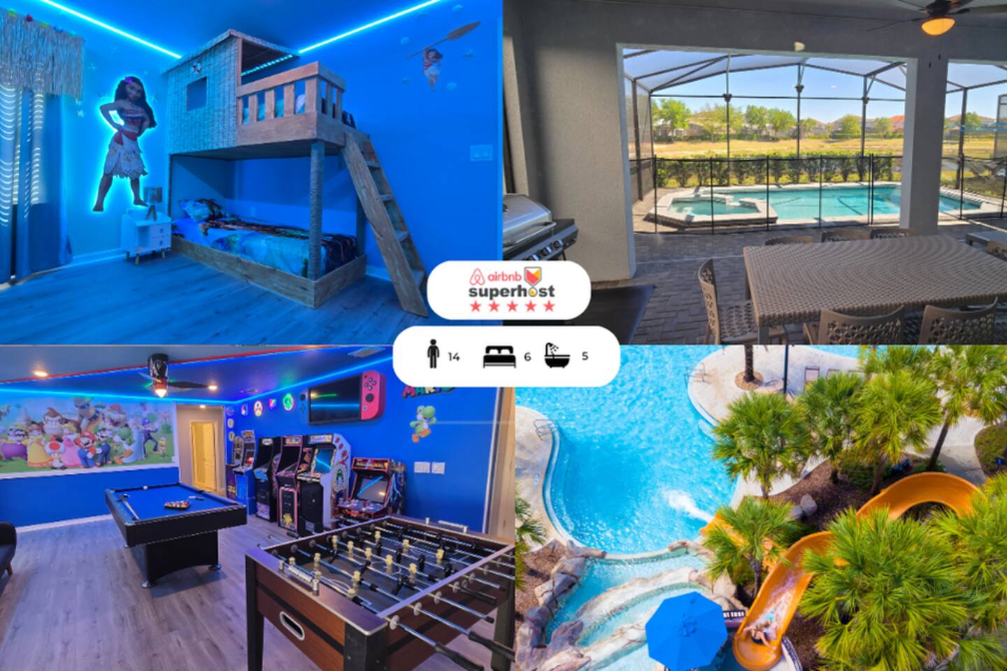 Luxury Stay w/ Theater, Game Room, Pool&Spa 272351