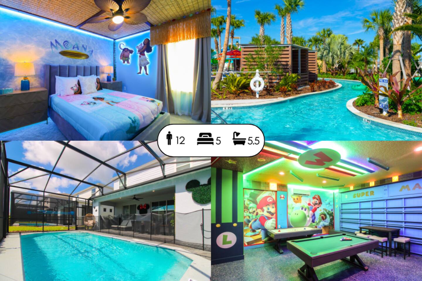 No Airbnb Fees! Elegant with Pool/Game Room 232571
