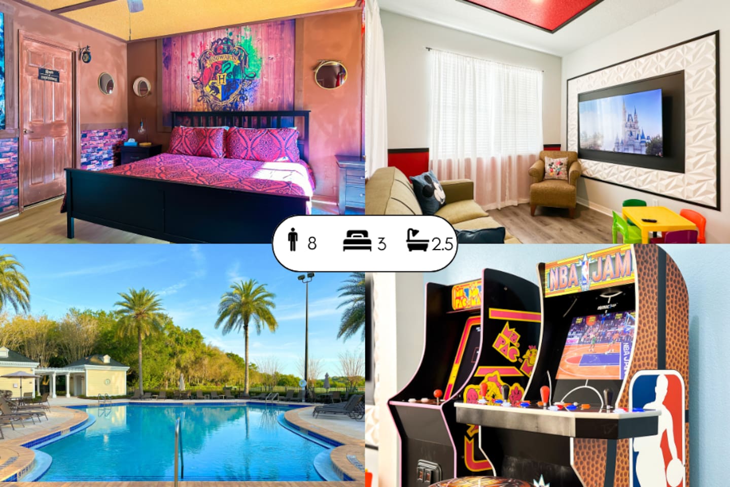 Amazing Thematic Home / Game Room/ Clubhouse 28911