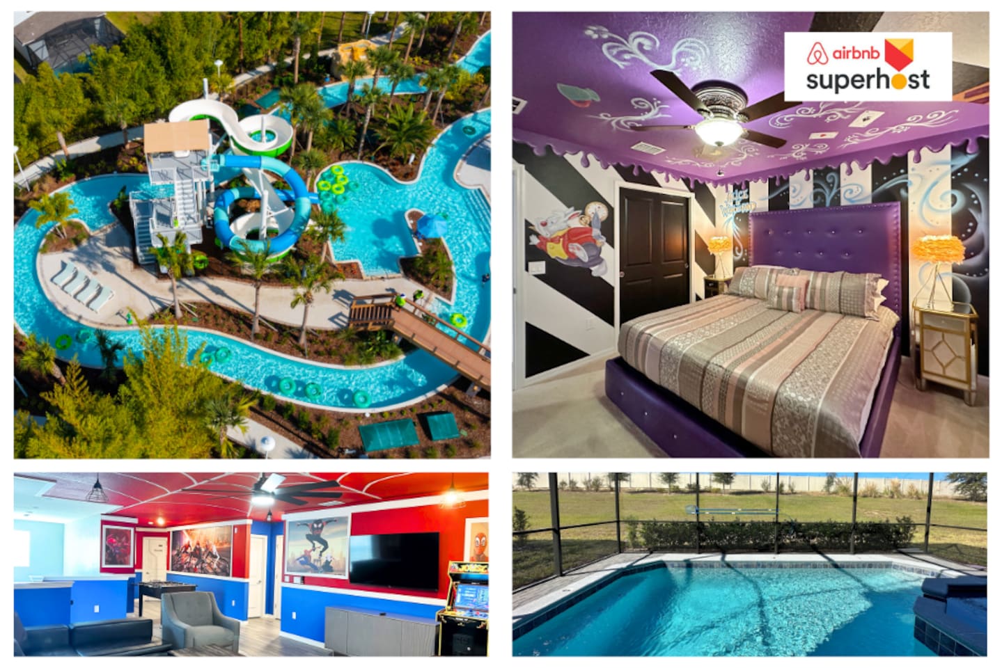 Great Thematic Home. Pvt Pool&Spa/Game Room 233771