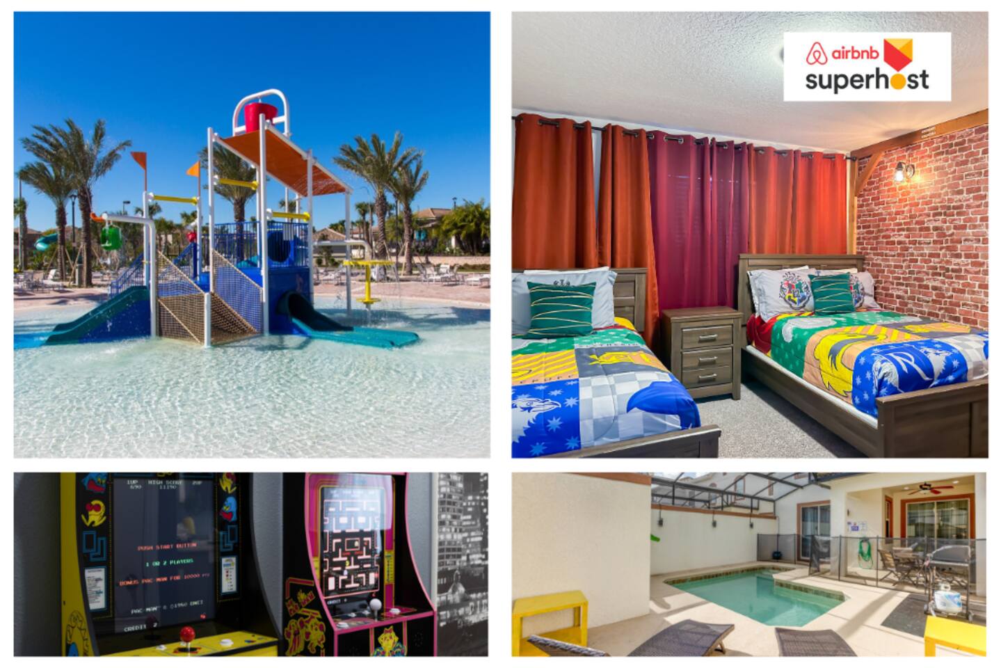 Amazing Themed Home with Pvt Pool in Resort 215631