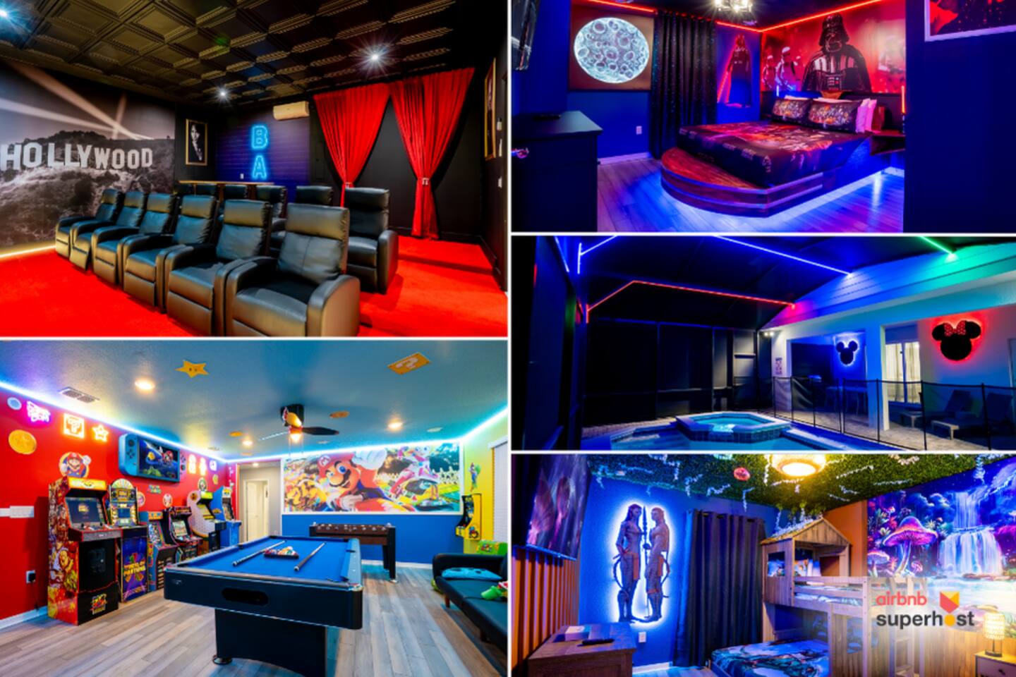 Brand New Home! Pool/Spa/Cinema/Game Room 2162131!