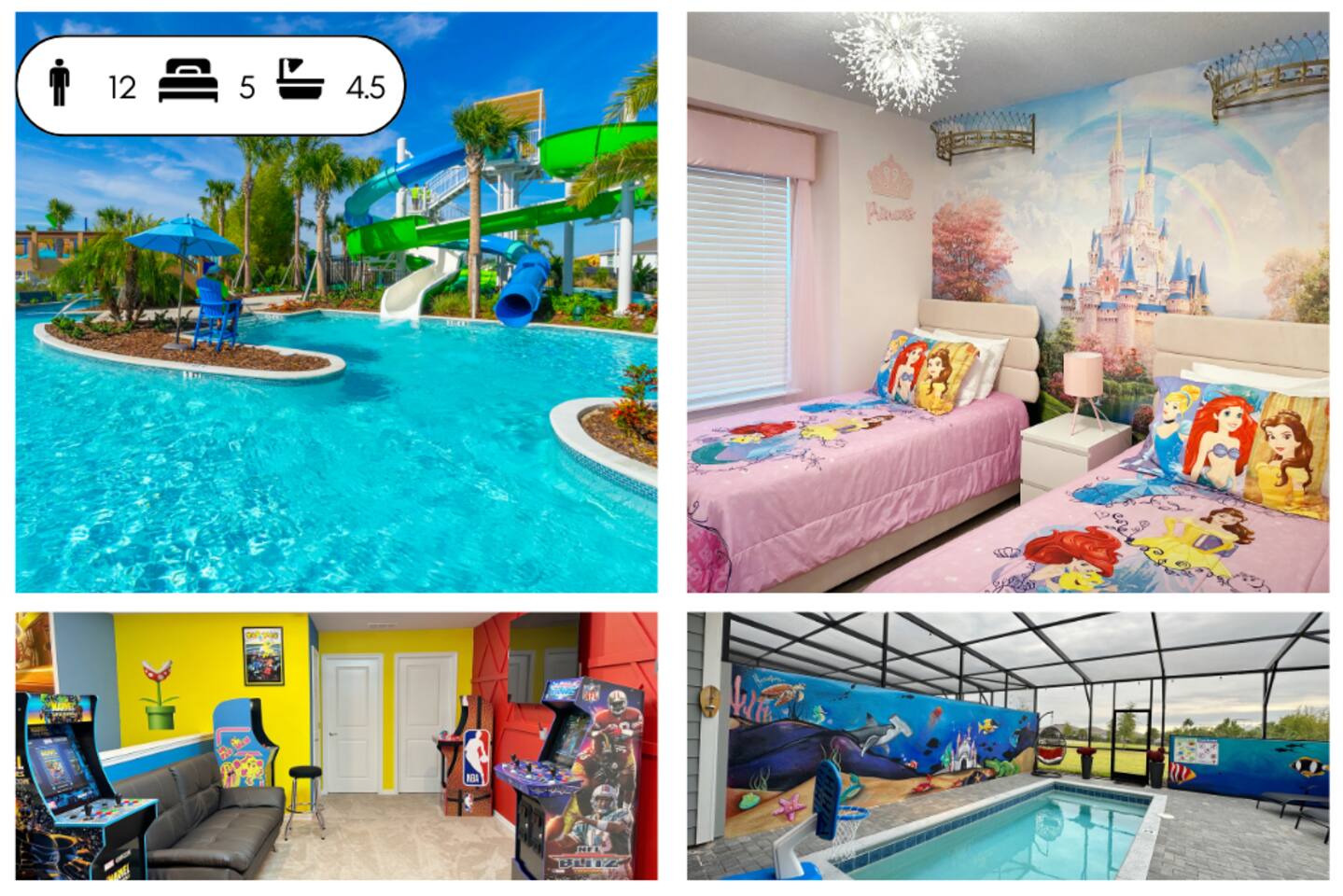 No Airbnb fee! Home with Game Room &Pvt Pool 29811