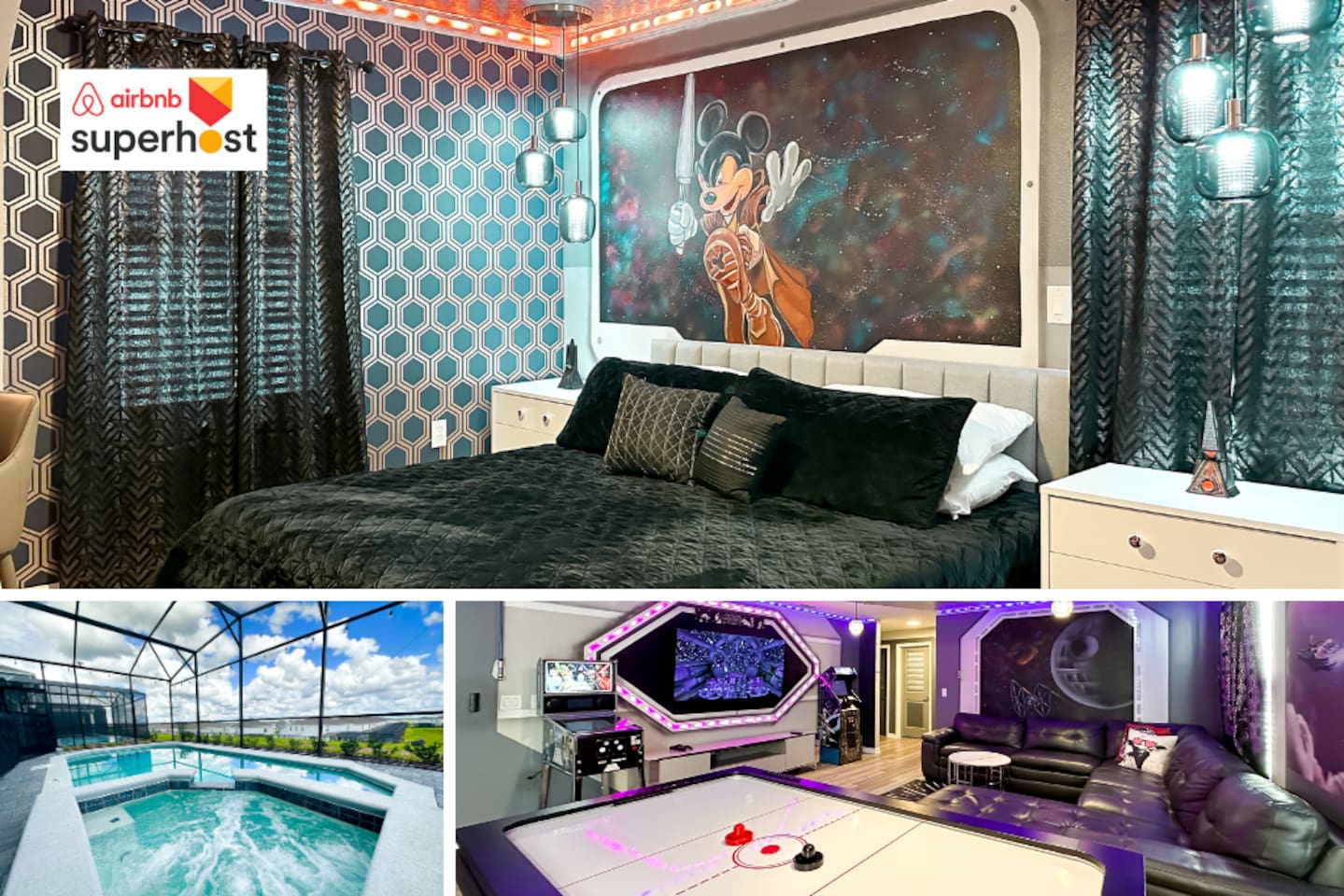 Themed Star Wars Pool/ Game Room/SPA/Resort 237471