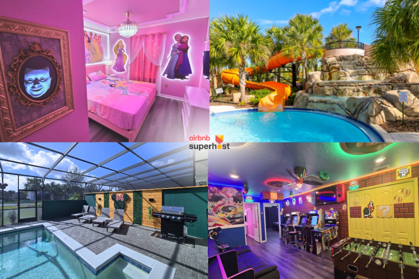 Incredible Themed House w/Pvt Pool&GameRoom 274751
