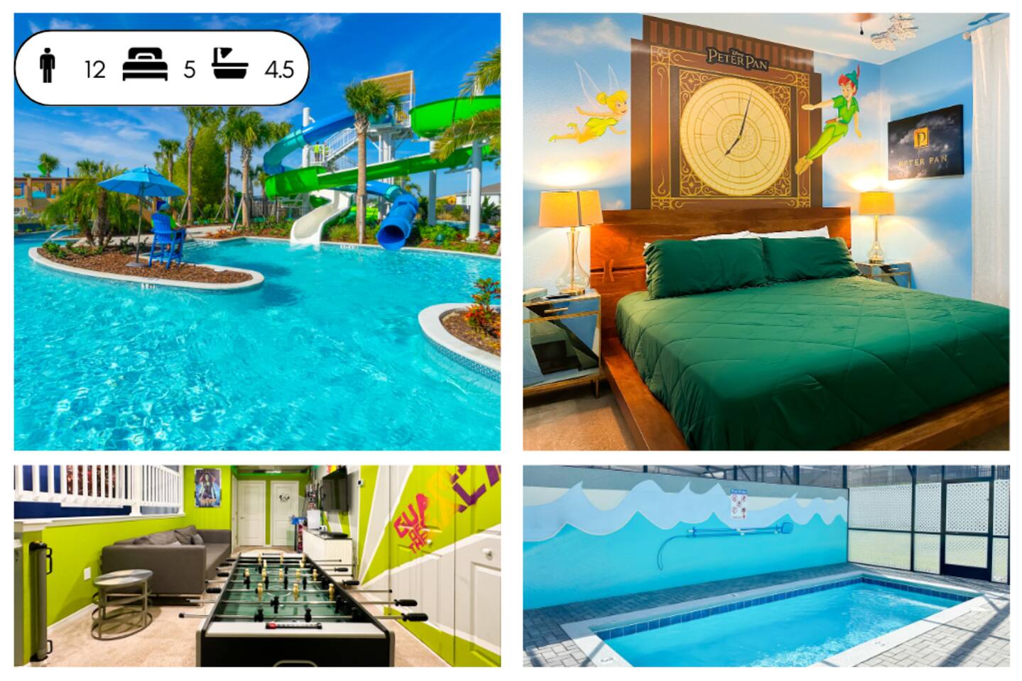 Incredible Thematic House Pvt Pool/Game Room 29161